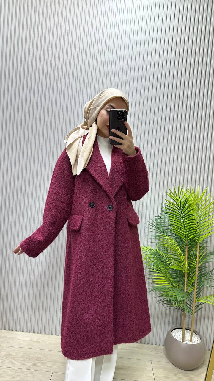 Vuqa Bordo Koyu Fuşya Renkli Gizem Kaban