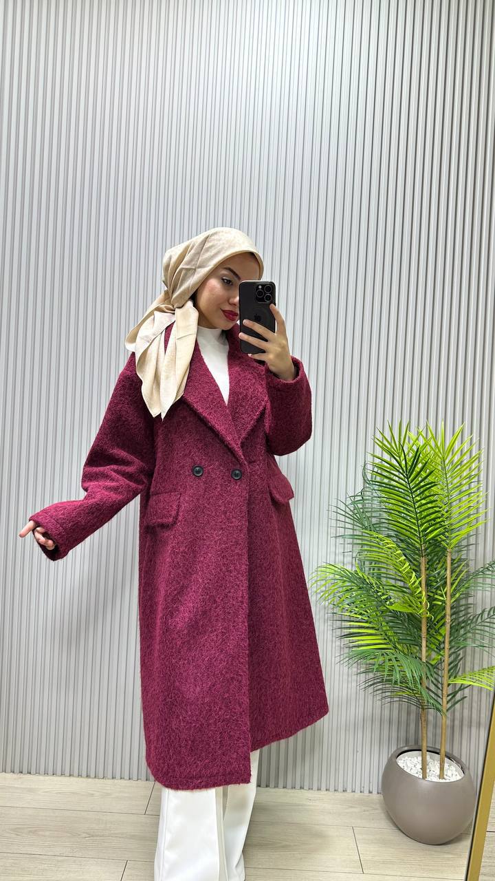 Vuqa Bordo Koyu Fuşya Renkli Gizem Kaban