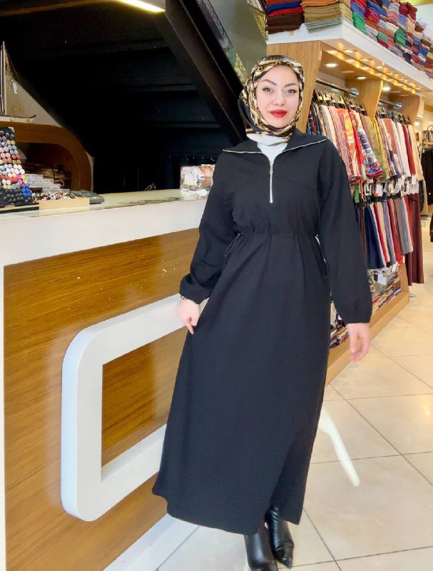 Ikoll Standart Beden Zarif Kesim Elbise