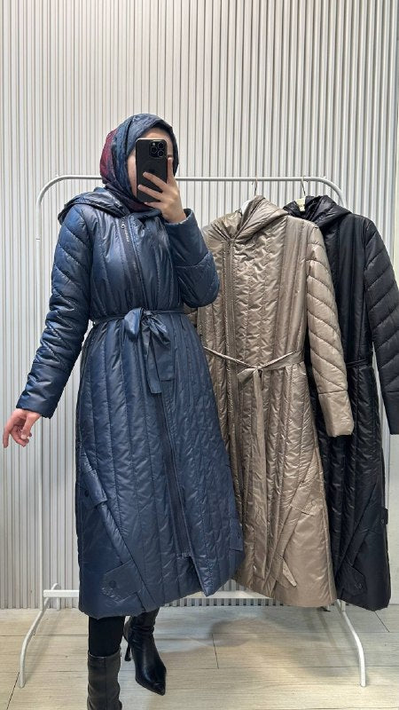 Şükran Lüks Kapitone Detaylı Dış Giyim