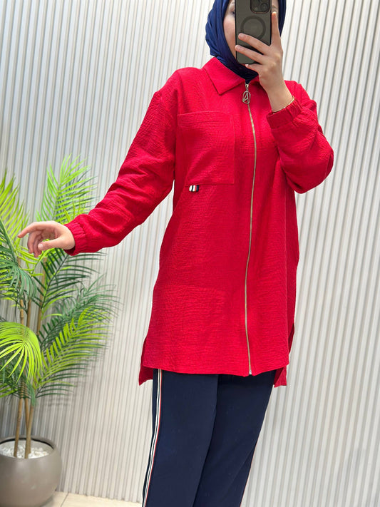 Armine Trend Premium Fermuarlı Spor Takım