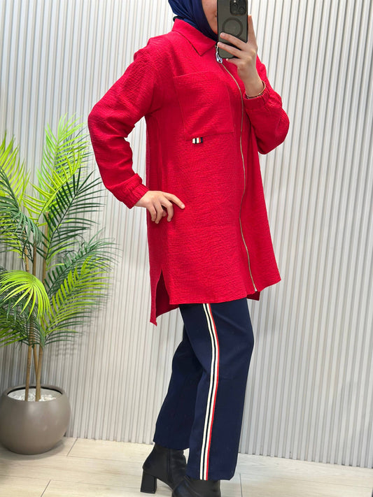 Armine Trend Premium Fermuarlı Spor Takım