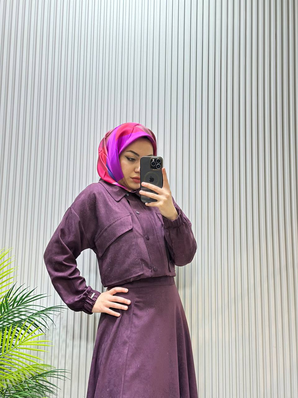 Tıg Triko Süet Takım