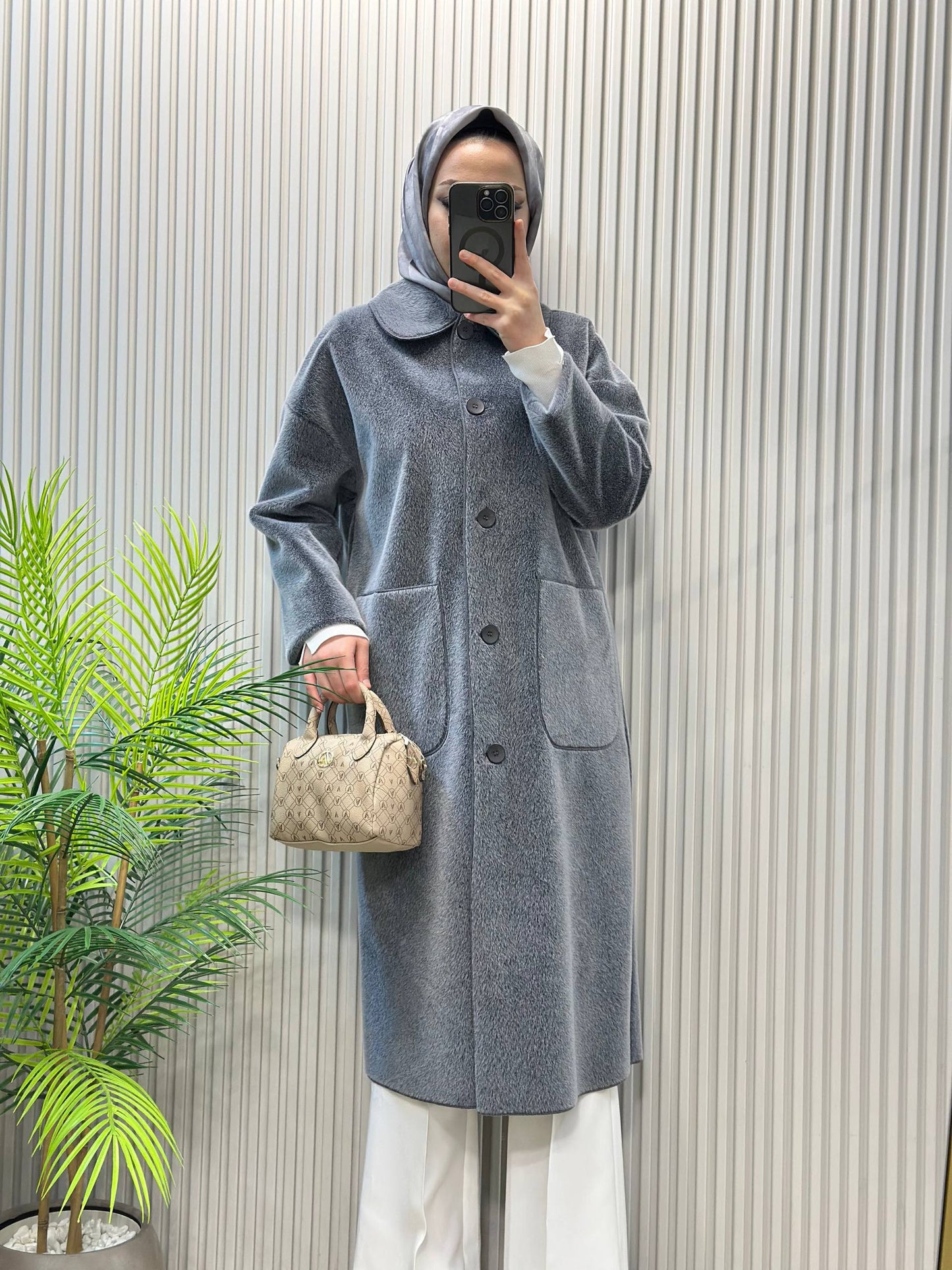 İKOLL Uzun Peluş Kaban